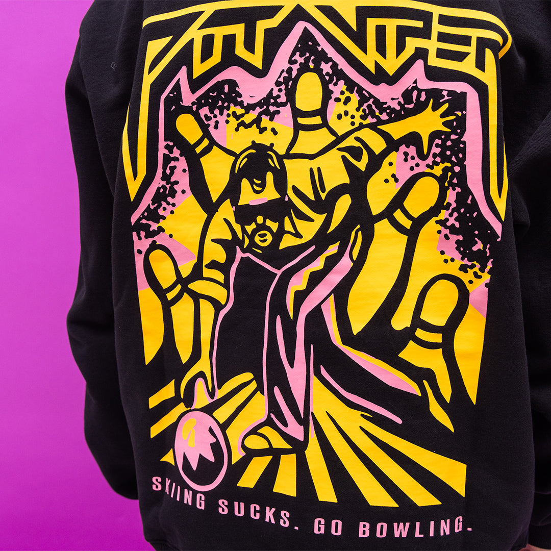 Skiing Sucks Zip Hoodie image 2